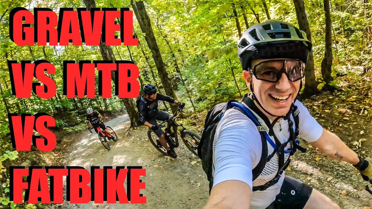ULTIMATE BIKE SHOWDOWN: Gravel vs MTB vs Fat Bike - Who Conquers the Trails?