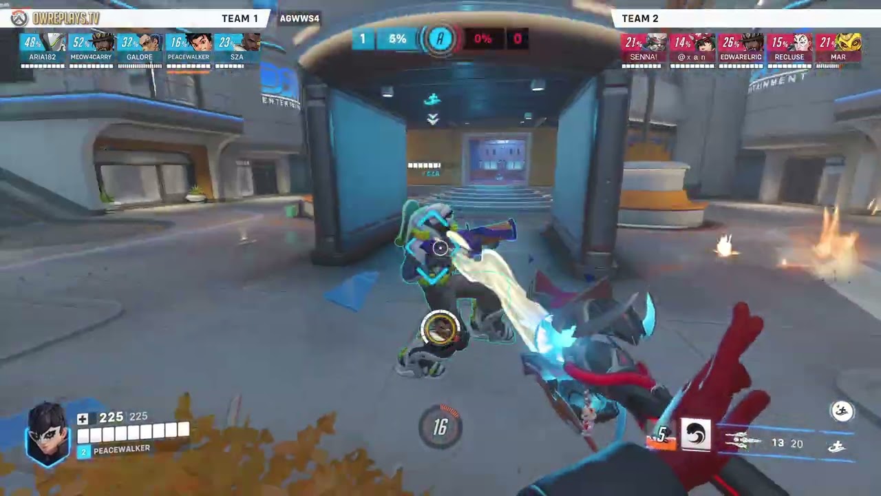 gm rankup game on wuyang!! by PEACEWALKER — Overwatch Replay AGWWS4