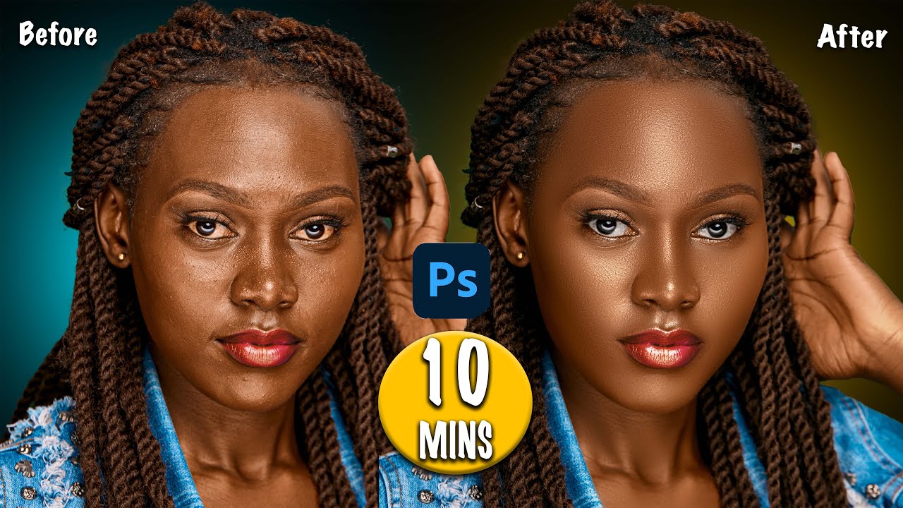 Skin Retouching In Photoshop In 10 Minutes Beginner Tutorial