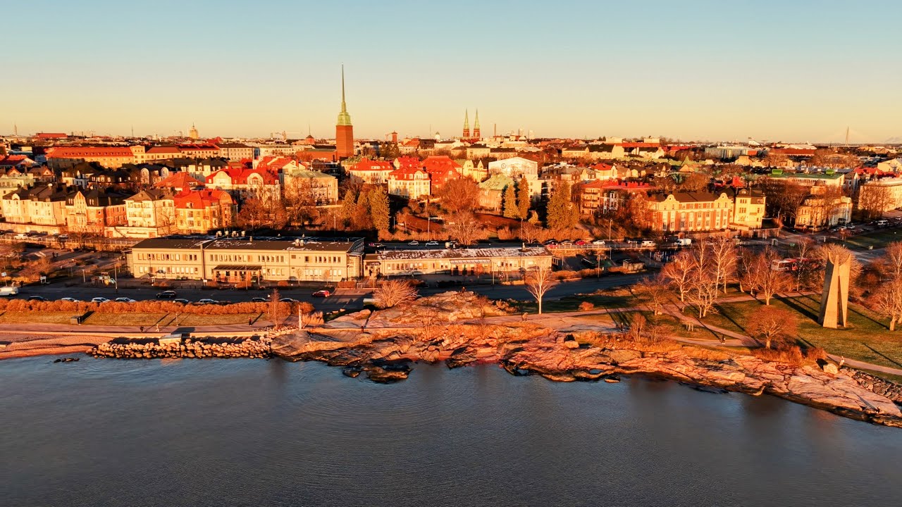 Helsinki Eira and Kaivopuisto, December 2025, DJI Mini 5 Pro