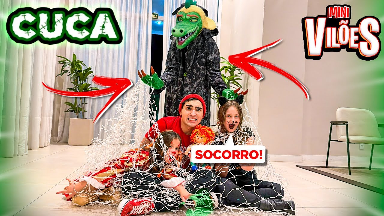 A BRUXA CUCA ATACOU TODOS OS FILHOS DOS SUPER VILÕES !!!