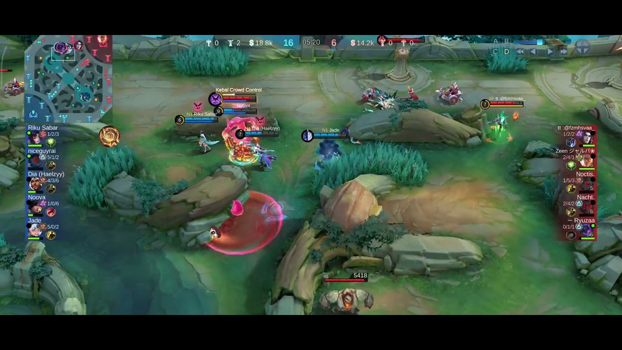 LOWER BRACKET FASE 3 TIM ASTRO VS TIM EXORCIST MACTH 2