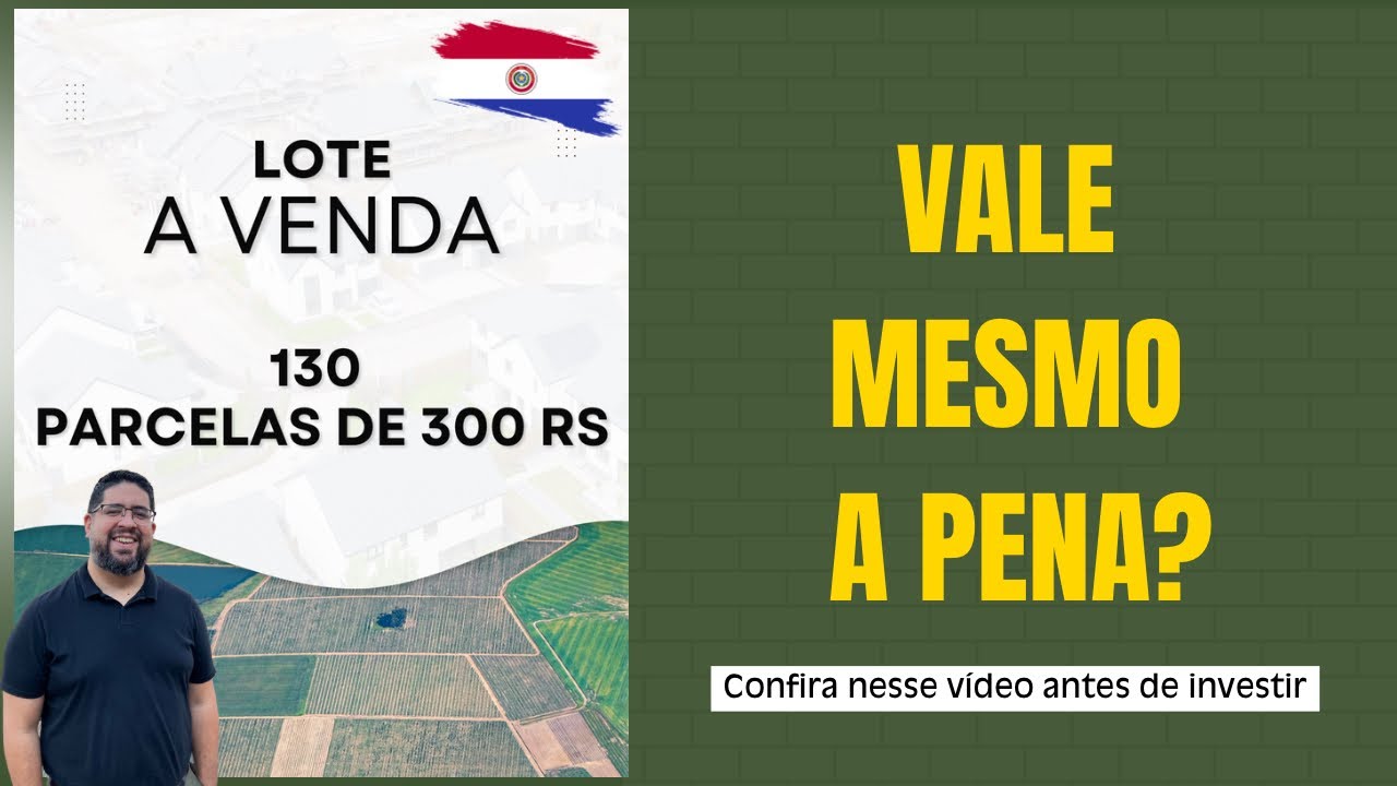 Por qué esses terrenos no Paraguai custam tão pouco? Veja a verdade antes de investir! 