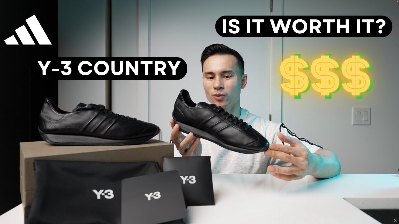 Y-3 COUNTRY - UNBOXING & REVIEW