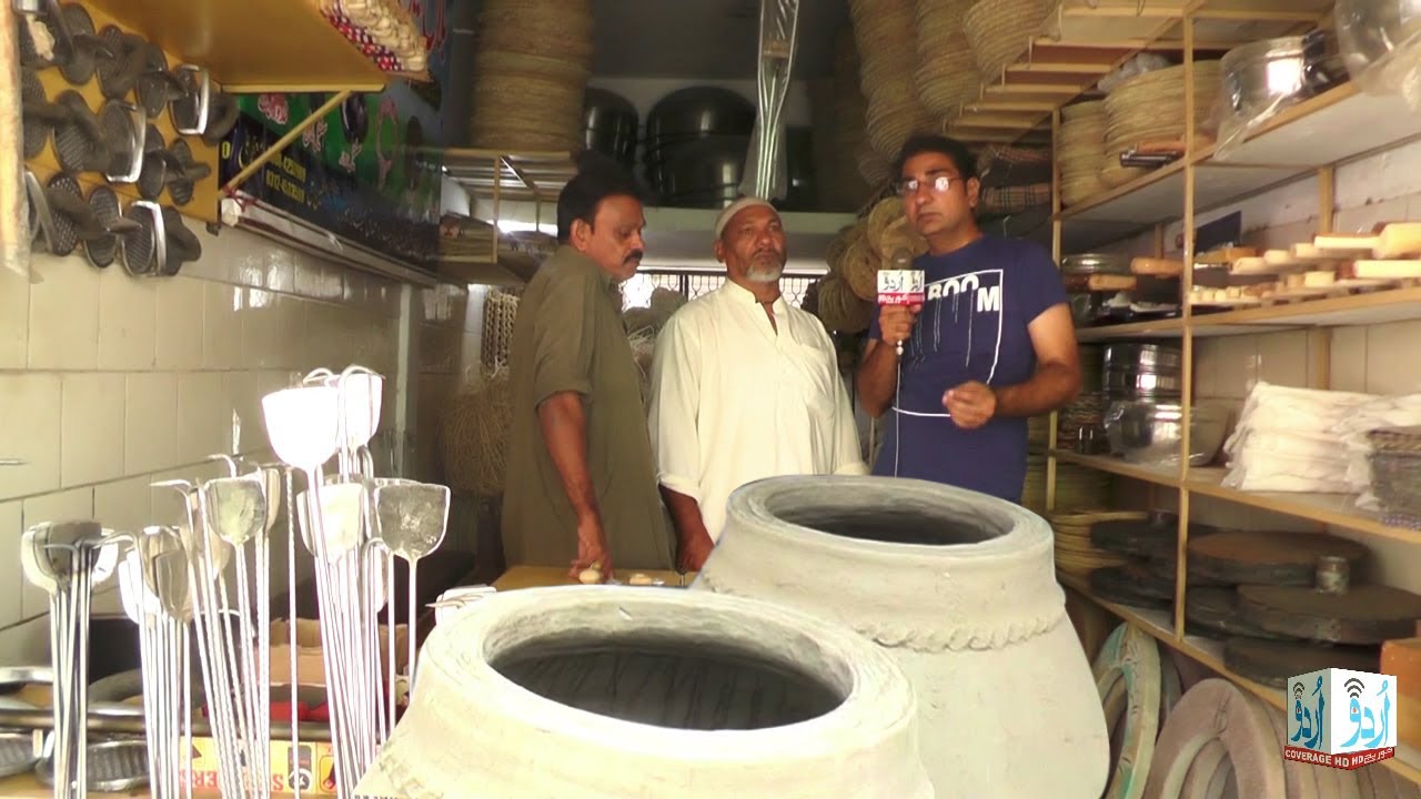 The Biggest Tandoor Clay Ovens Restaurant Equipment Accessories Market in the World | Bhatti Lahore