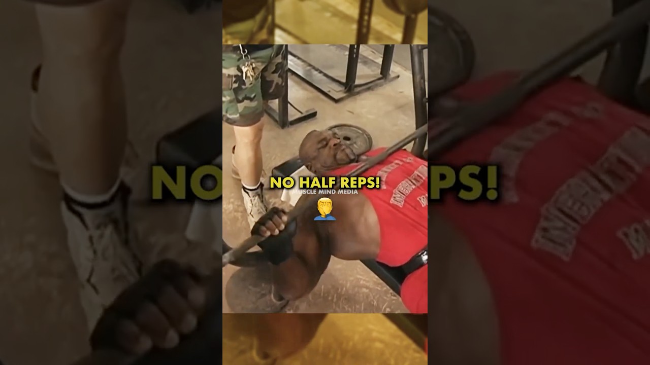 Did Ronnie Coleman Do Half Reps...? 🧐 #shorts