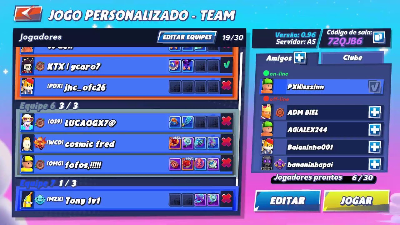 Live de Stumble guys especial de 400 inscritos
