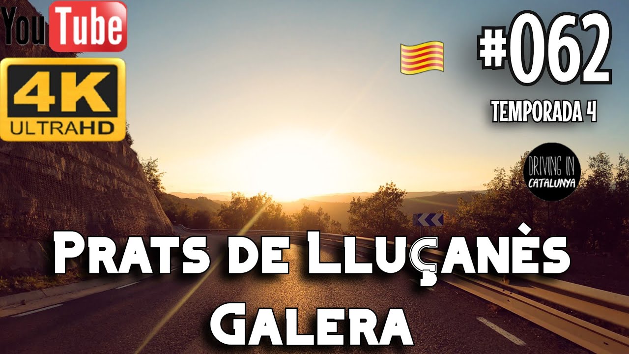 Prats de Lluçanès - Galera | ⭐️ Catalunya | Scenic Drive [4K]