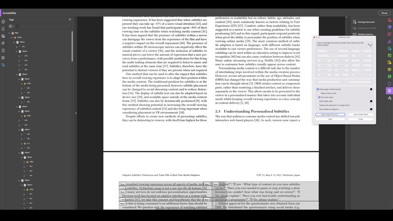 Introduction to PDF Accessibility Tagging in Acrobat Pro