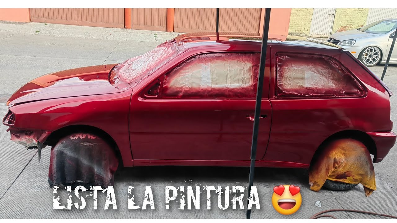 ASI QUEDO EL POINTER CON SU PINTURA NUEVA | QUE COLOR | CHABS |