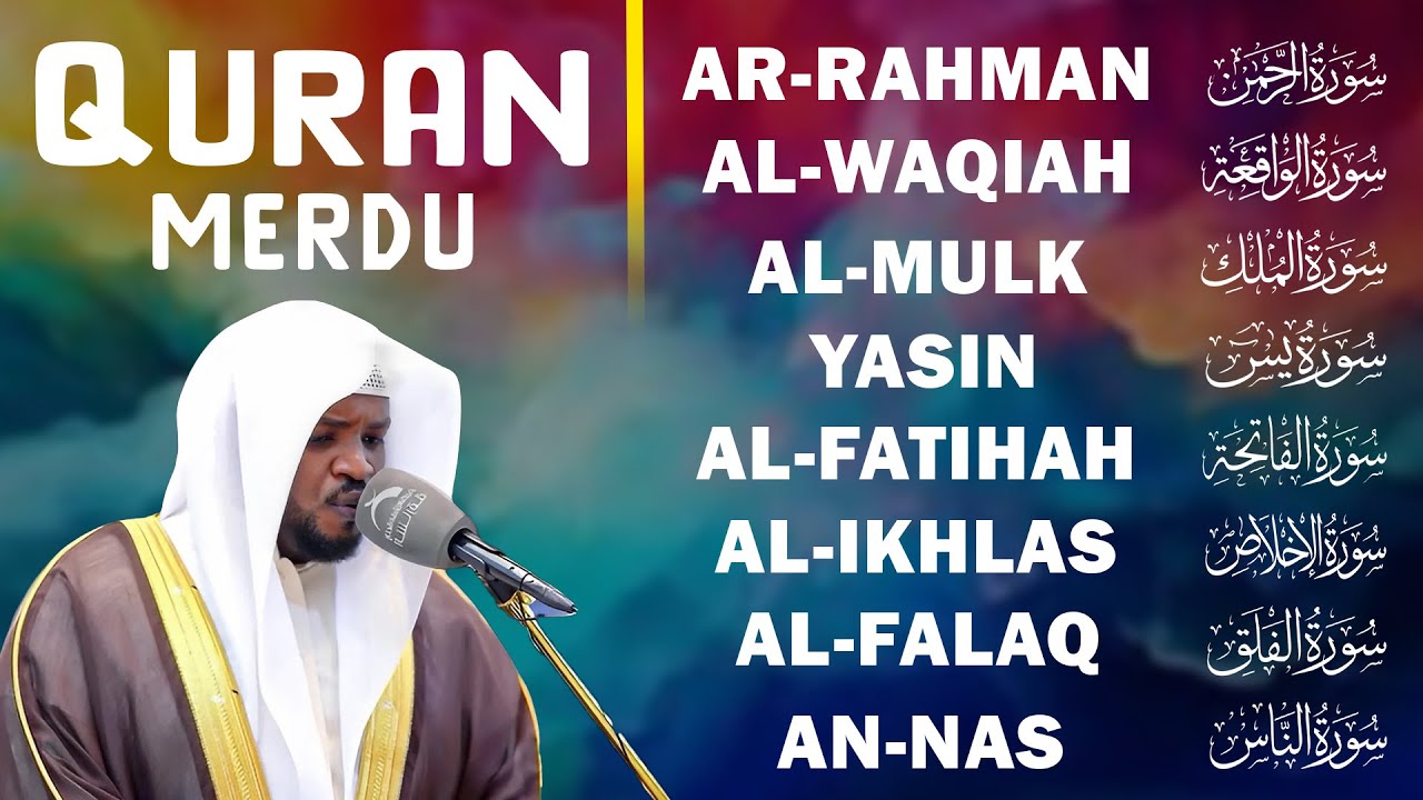 BACAAM AL-QURAN Yang Sangat Merdu Menangis | Alfatiha, Alkahfi,Yasin,Alwaqia, Arrahman, Almoeathat