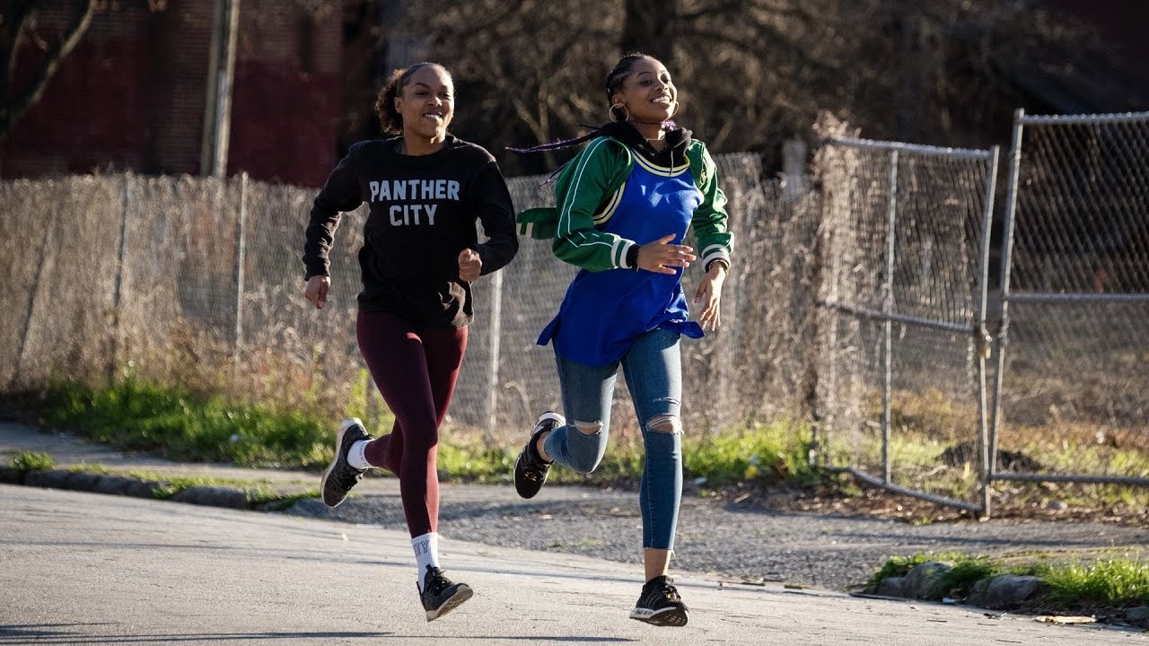 Her best friend and her lovers ghost helps train her to become an athlete