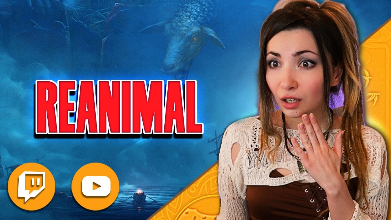New Game REANIMAL 💙 IS THIS A HORROR GAME? (I've never played Little Nightmares)