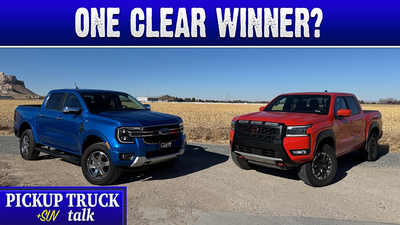 Nearly the Same Price! 2024 Ford Ranger vs 2025 Nissan Frontier Compared