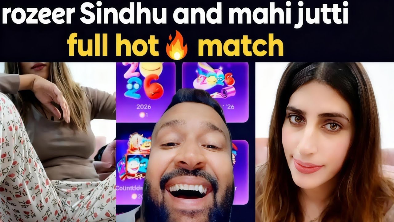 Dr.rozer Sindhu and mahi jutti full TikTok live match ! Tiktok viral video punishment 