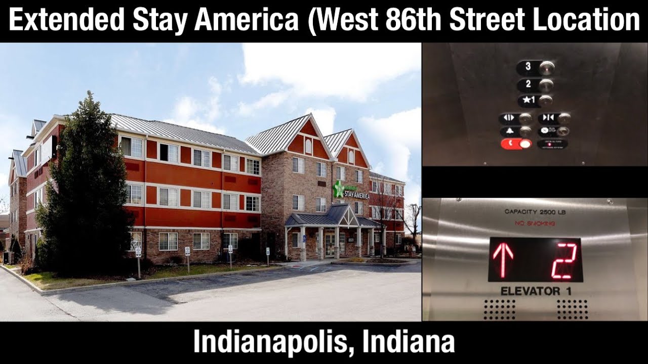 Schindler/Otis Hydraulic Elevator/Lift - Extended Stay America - Indianapolis - West 86th St.