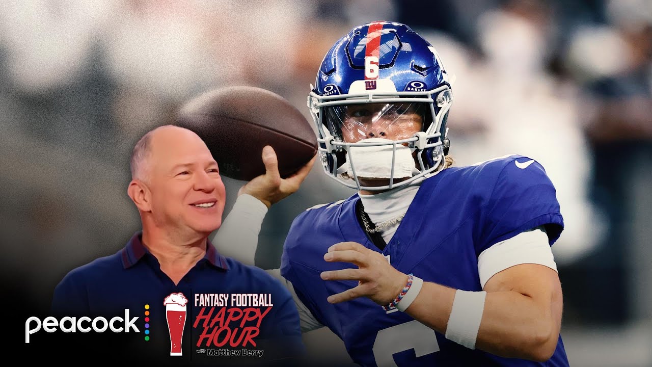 Week 4 Waiver Wire: Trey Benson, Darnell Mooney + Dart named Giants starter | Happy Hour (FULL SHOW)