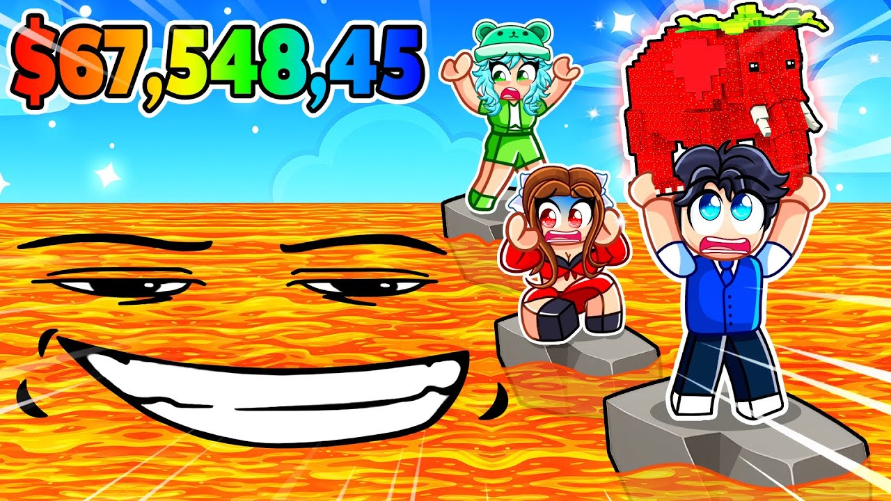 I Spent $865,765 In SURVIVE LAVA For Brainrots...! (Roblox)