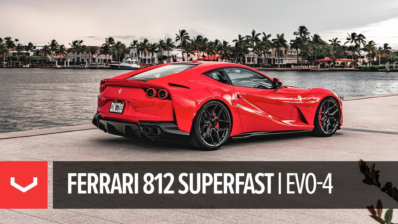 Ferrari 812 Superfast | Vossen Forged EVO-4 [Lowered on Novitec Suspension]