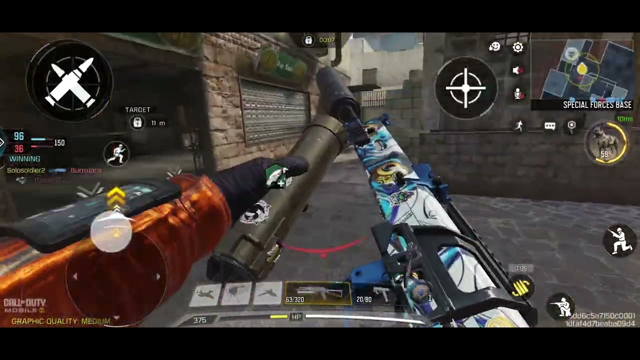 CODM 18 Kill Hard Point Carsh Map With PP19 Bizon SMG Game Play 