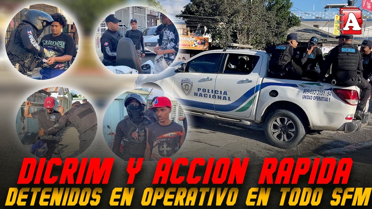 SE TIRÓ EL DICRIM Y LA PREVENTIVA EN TODO SAN FRANCISCO DE MACORIS