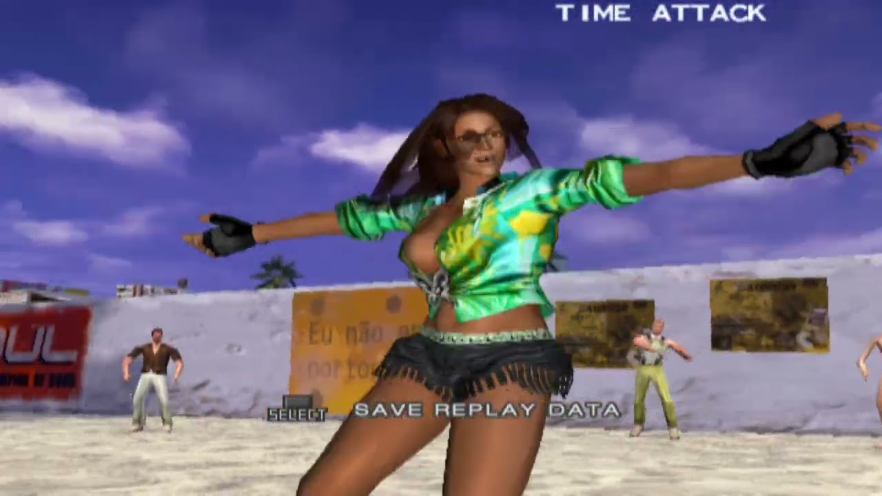 Tekken 4 Time Attack - Christie (PCSX2)