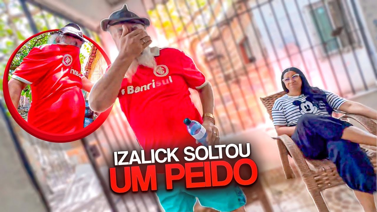 IZALICK SOLTOU UM PEIDO PERTO DO SEU PAI | TURMA DO SÍTIO