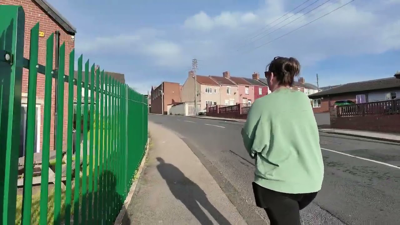 Exploring a mining village, Horden.