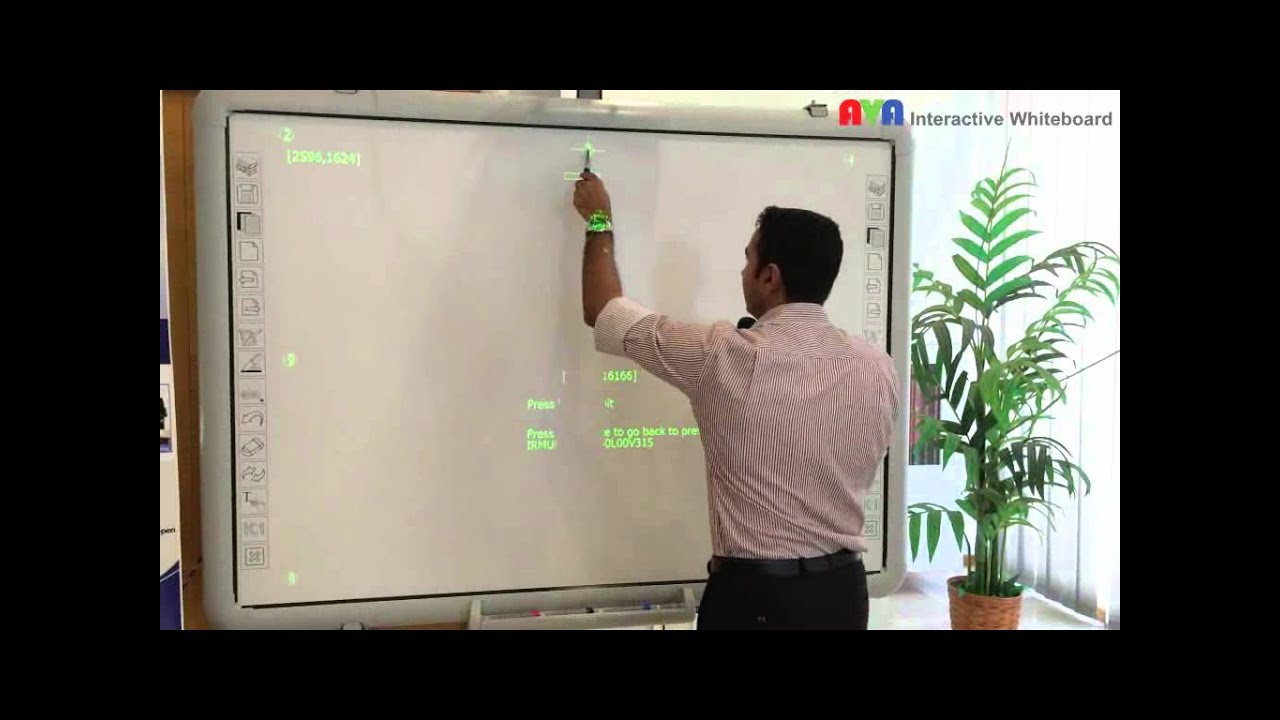 Ava Interactive Whiteboard Tutorial 2 (calibration)