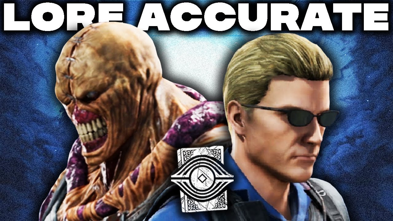 I Created LORE ACCURATE Resident Evil Builds In Dead By Daylight