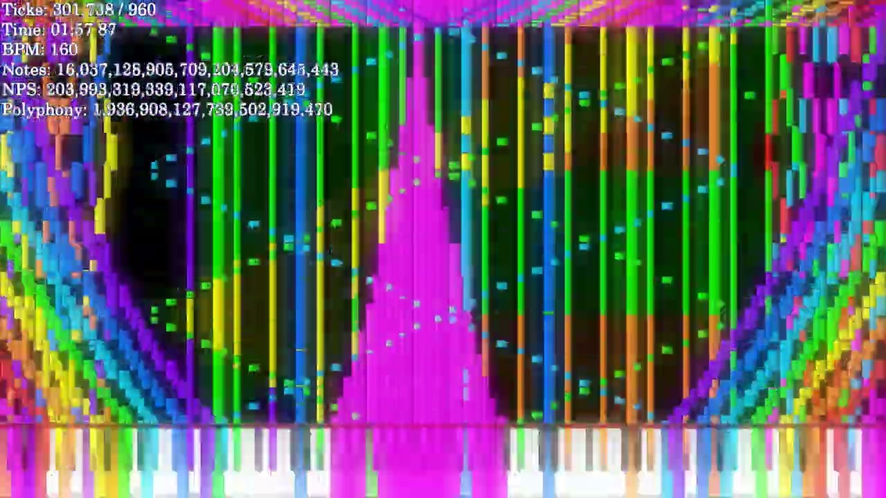 [Lie MIDI] DDV1 sussy imposter mode V2 be like 113.95 septillion notes