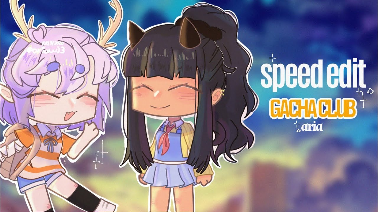 SPEED EDIT | gacha club | irisa & dayan