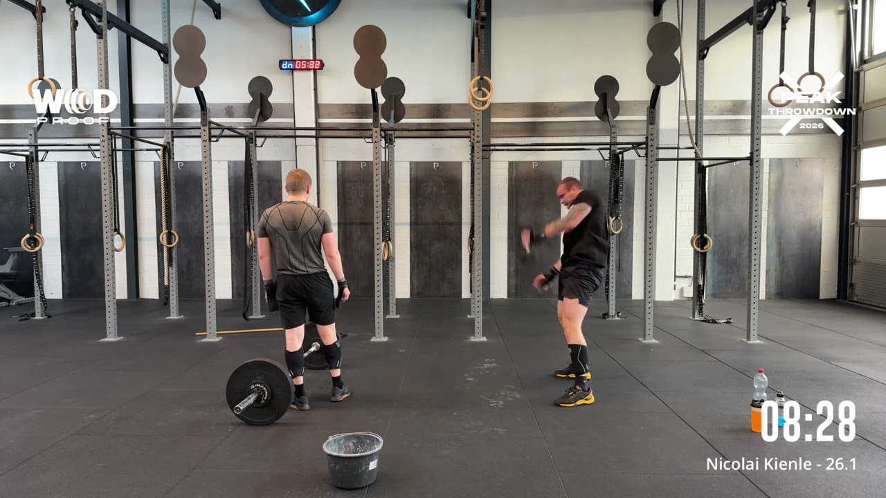 Peak Throwdown Qualifiers 26.1 Intermediate MM „The Unflexlibles“