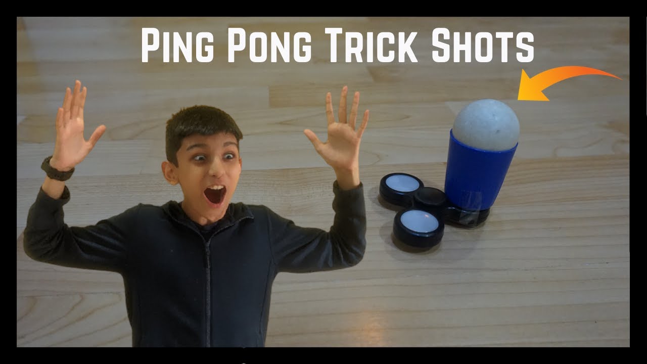 Future Dude Perfect !? | PING PING TRICK SHOTS | Be One Productions