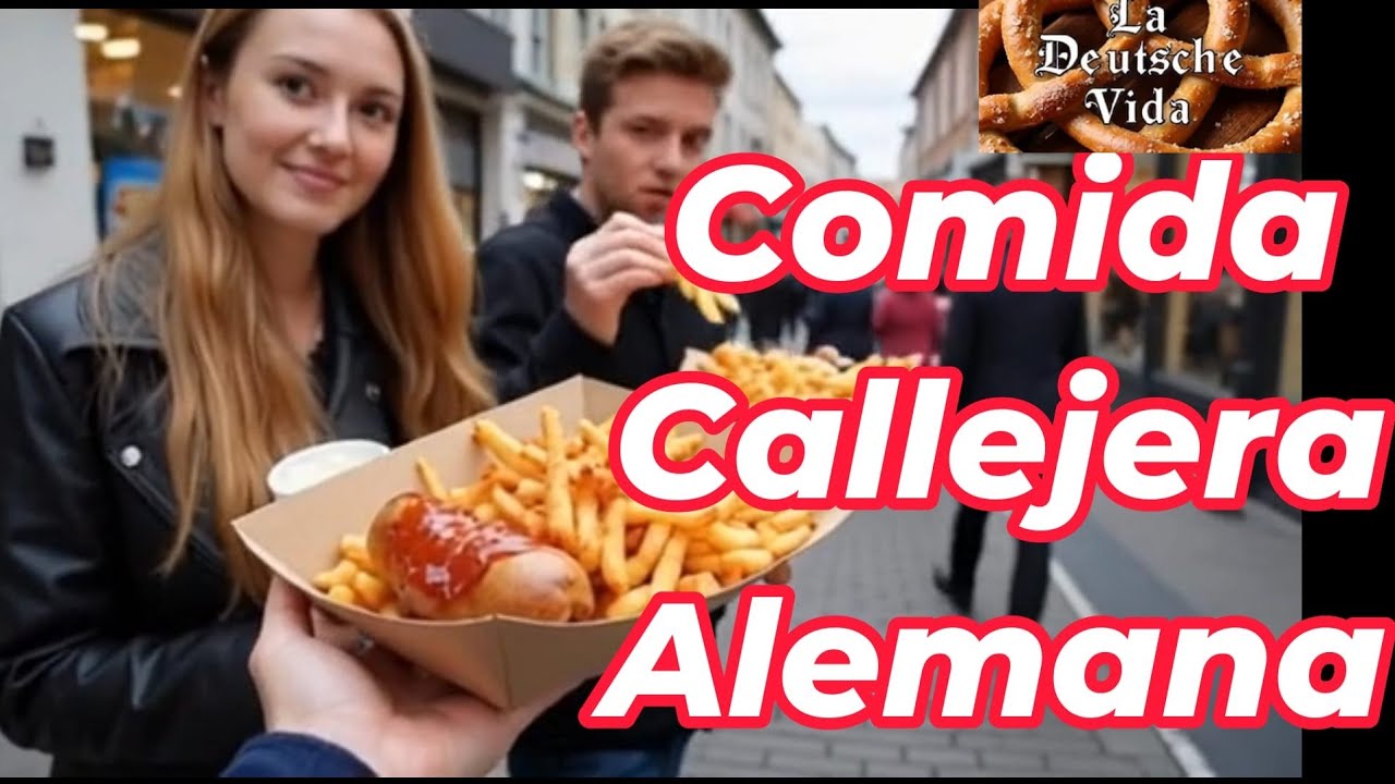 Probando comida callejera en Alemania: el famoso Currywurst Pommes