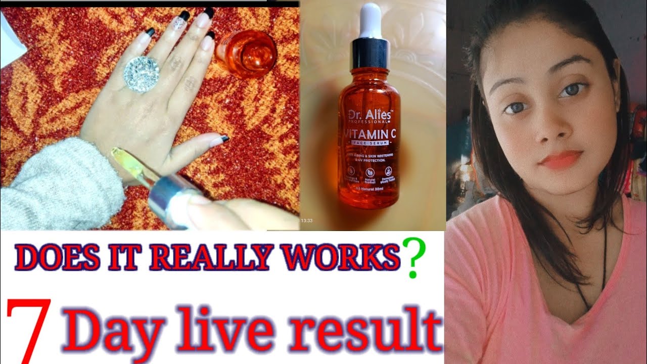 Dr.Allies professional vitamin C serum review...#short