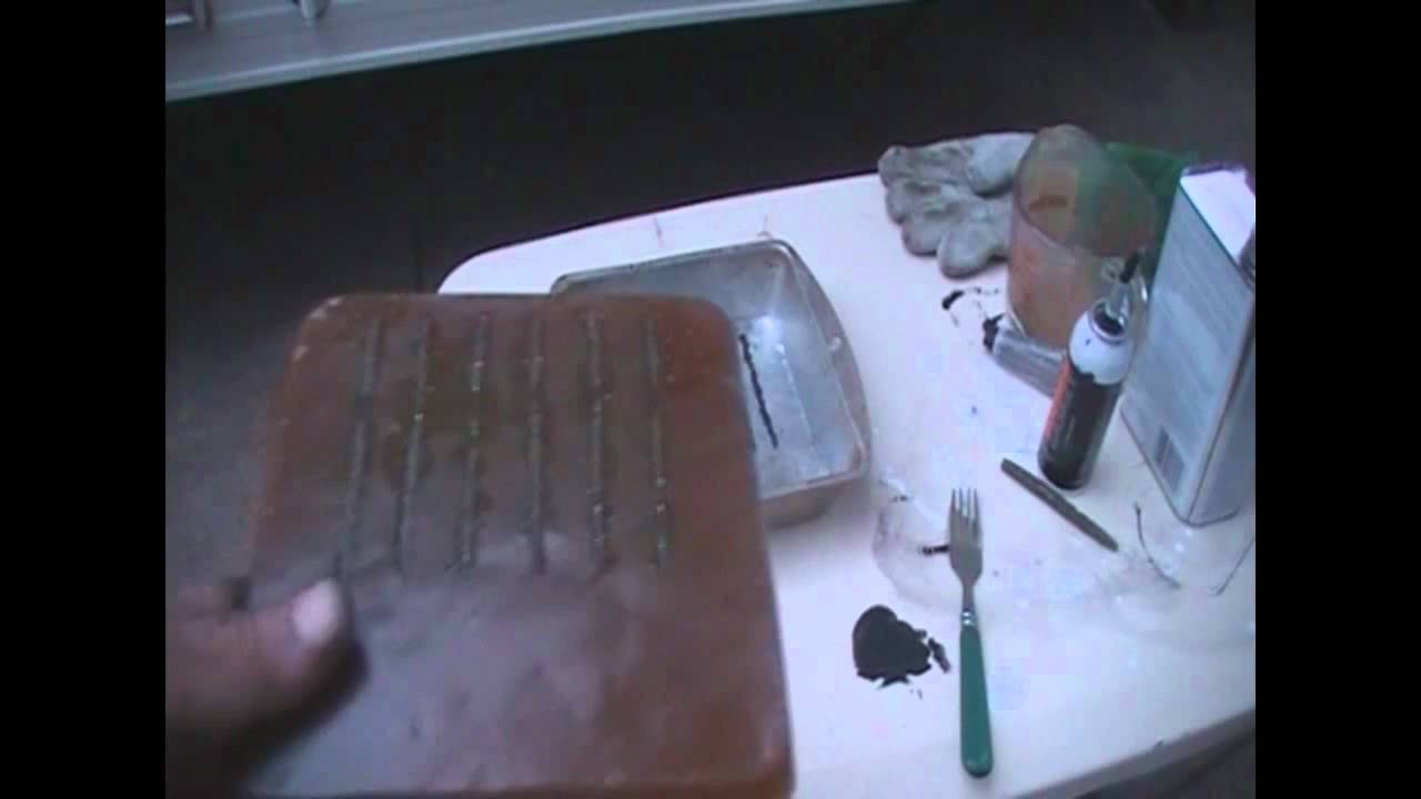 How To Make A Senko Worm Resin Mold