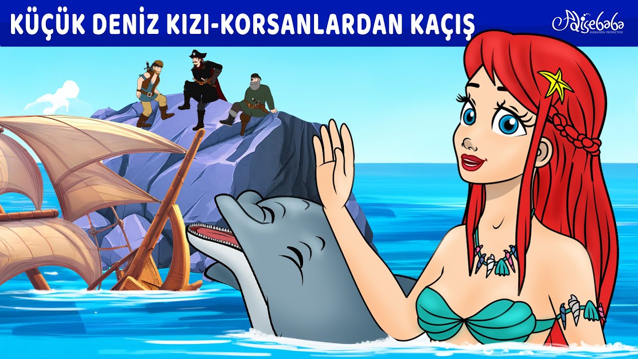 Küçük Deniz Kızı Aria | Korsanlardan Kaçış 🧜‍♀️ | Adisebaba Masallar