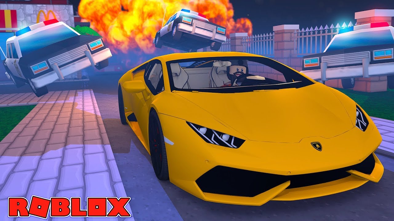 ROCKET FUEL CAR CHASES + PRISON BREAK!! | ROBLOX JAILBREAK