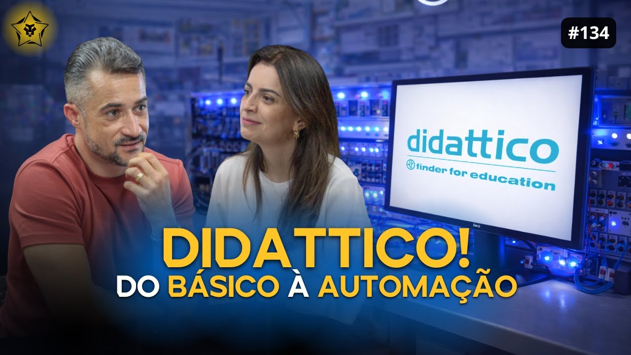 Automação Residencial e Relé de Impulso na Plataforma DIDATTICO FINDER | Eletricista Classe A #134