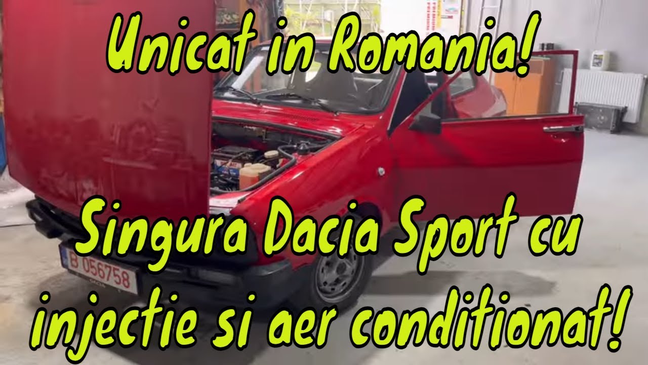 Am terminat proiectul Dacia Sport: aer condiționat și injecție funcționale!