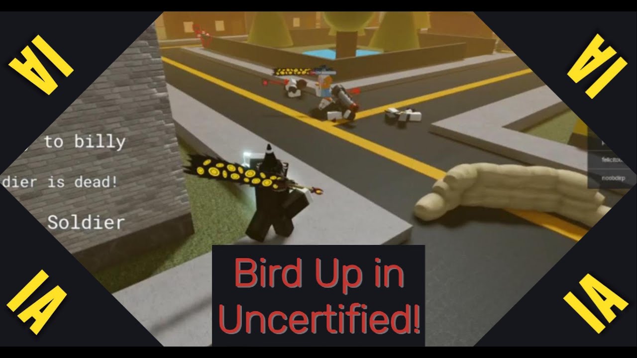 bird up destruction in Uncertified! | Item Asylum