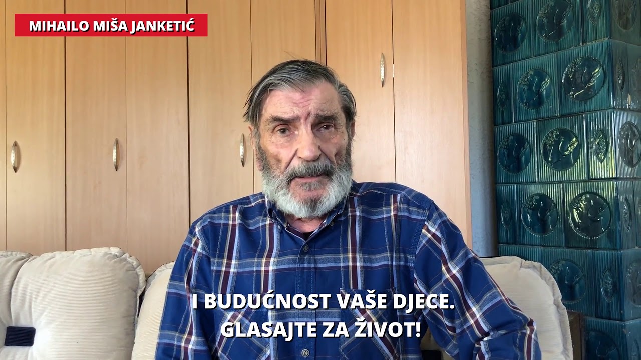 Podr&scaron;ka Mihaila Mi&scaron;e Janketića predsjedničkom kandidatu Milu Đukanoviću