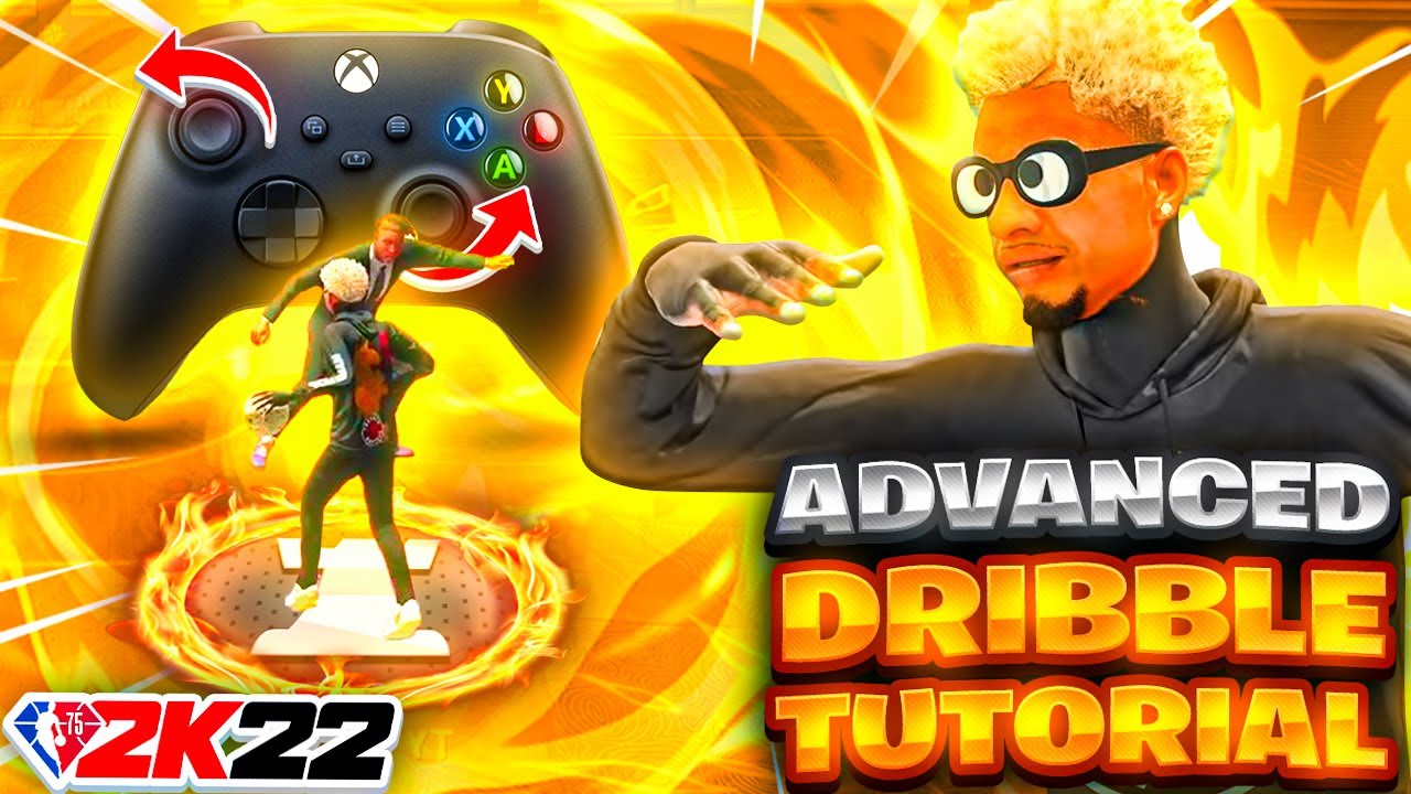ADVANCED DRIBBLE TUTORIAL W/HANDCAM on NBA 2K22 (SEASON 4) NEW BEST DRIBBLE MOVES + FASTEST SIGS!