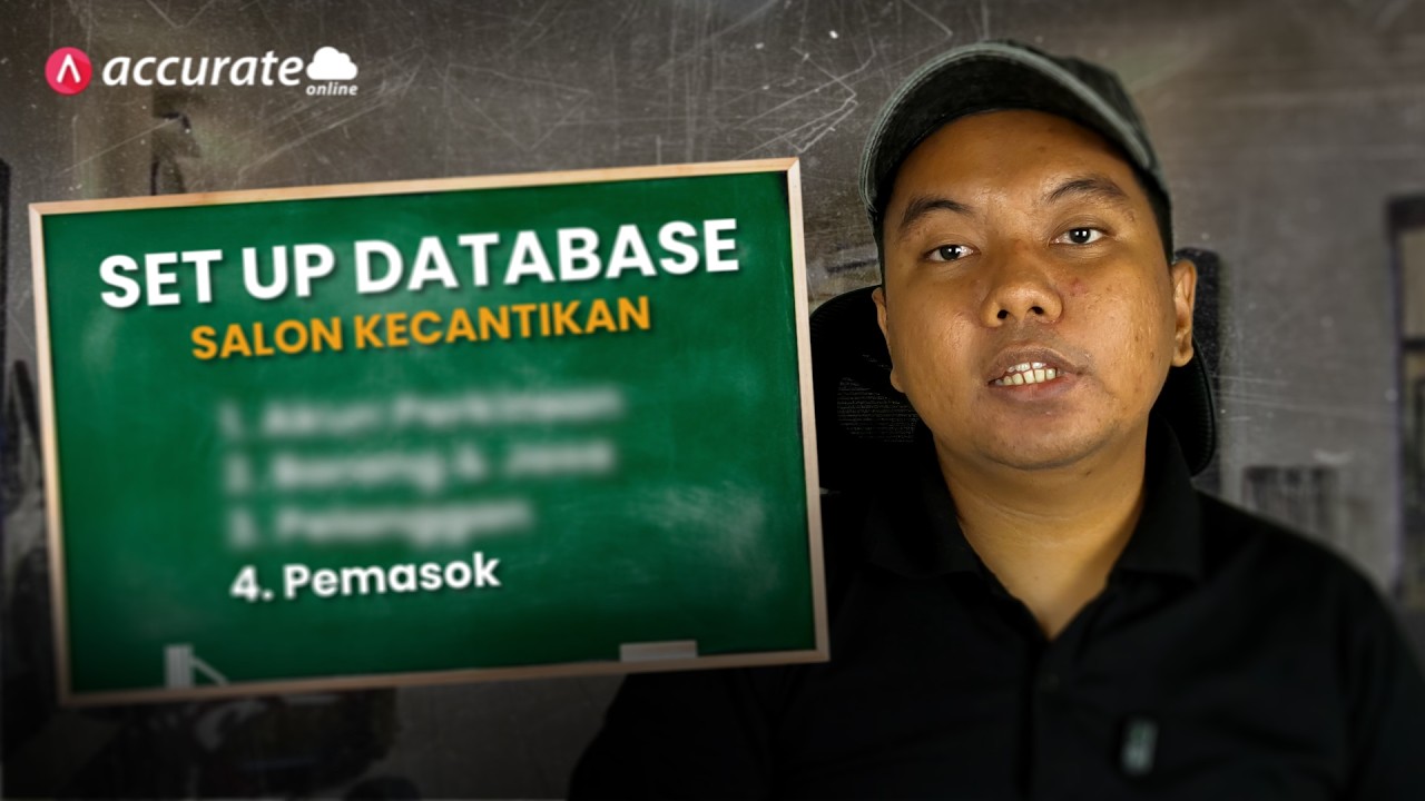Set Up Database Accurate Online Untuk Salon Kecantikan Part 4 (Pemasok)