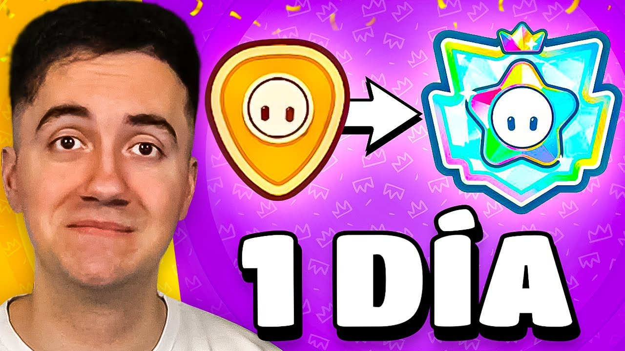 SUPERESTRELLA en menos de 24 HORAS en FALL GUYS RANKEDS