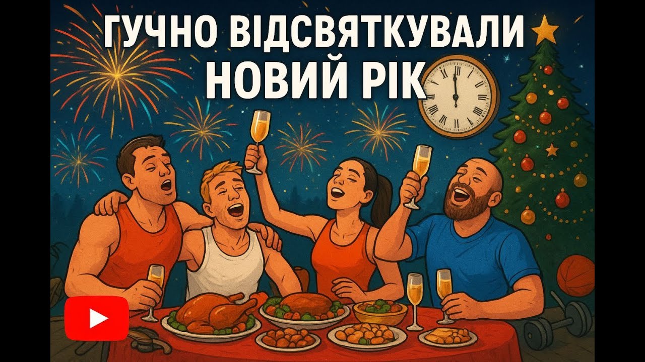 Видовищного нового року Вам. Потужно відсвяткували!!!