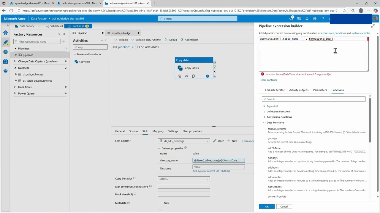 04 | Azure Pipeline Activities  Lookup, ForEach, Copy & Stored Procedure in Azure Data Factory