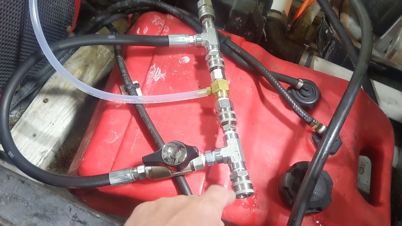 How to use a downstream injector bypass kit.