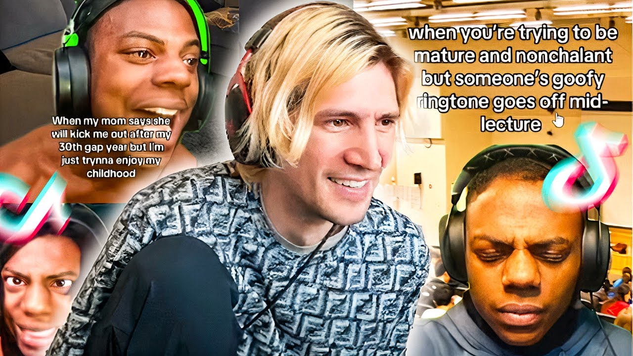 xQc Reacts to iShowSpeed's Funny Moments & TikToks!
